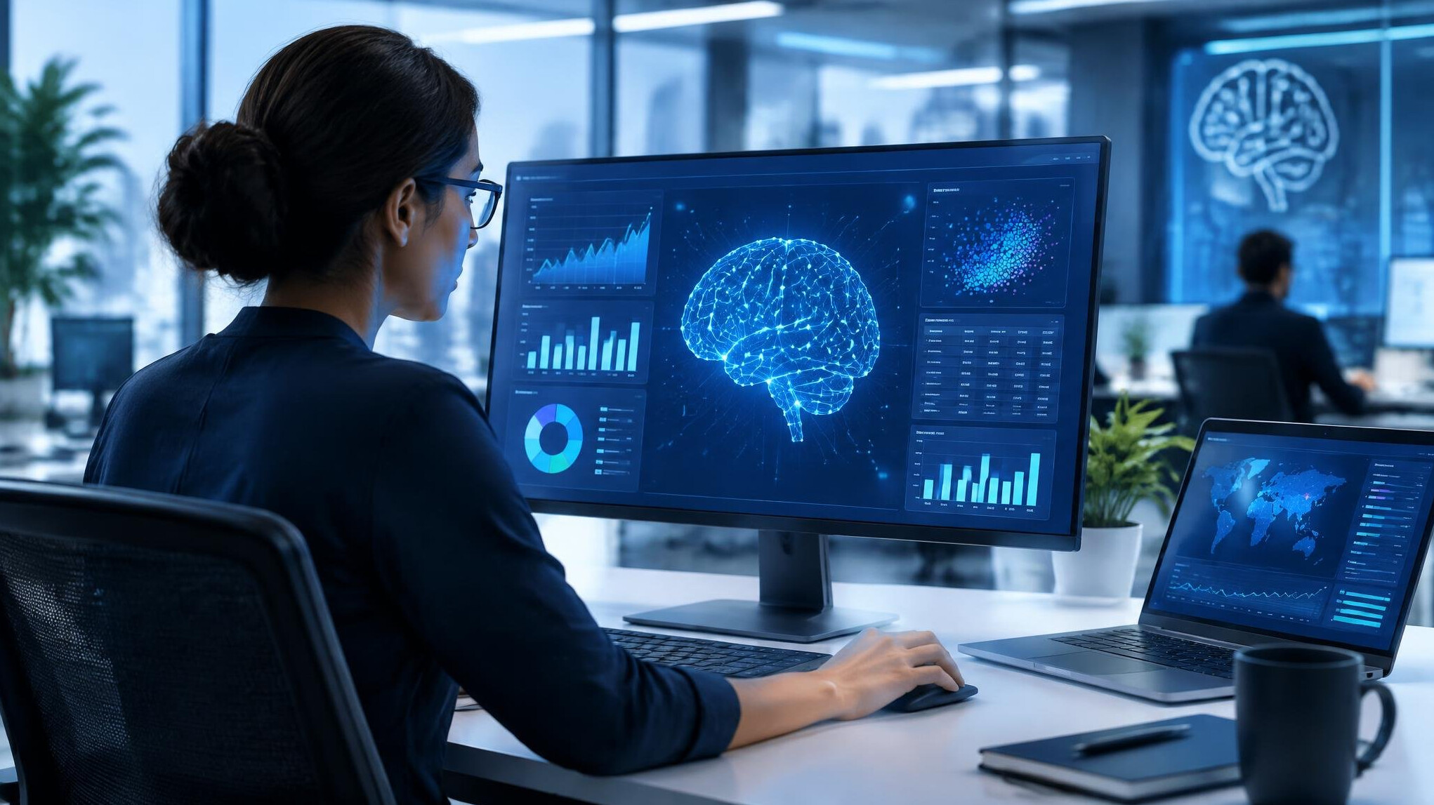 ai analyzing data