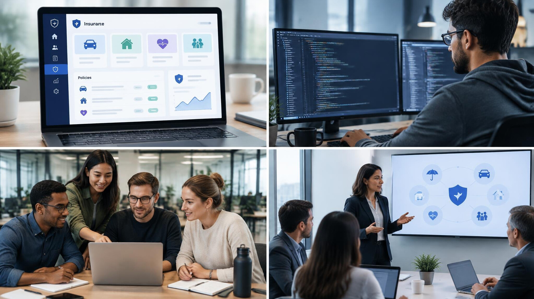 insurance software interface